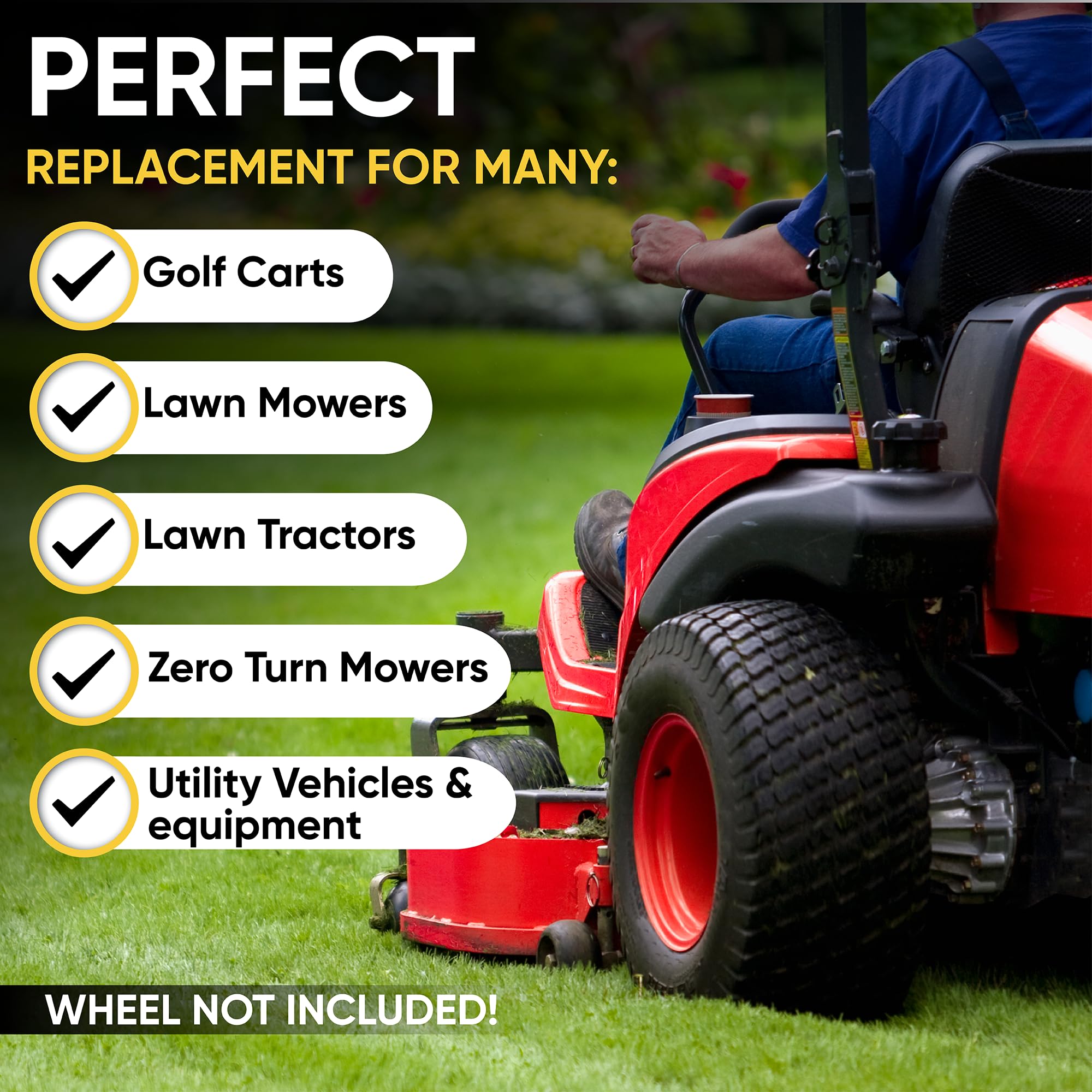 Paquete de Dos Llantas para Césped Hornet (18x8.50-8) - Imagen 8