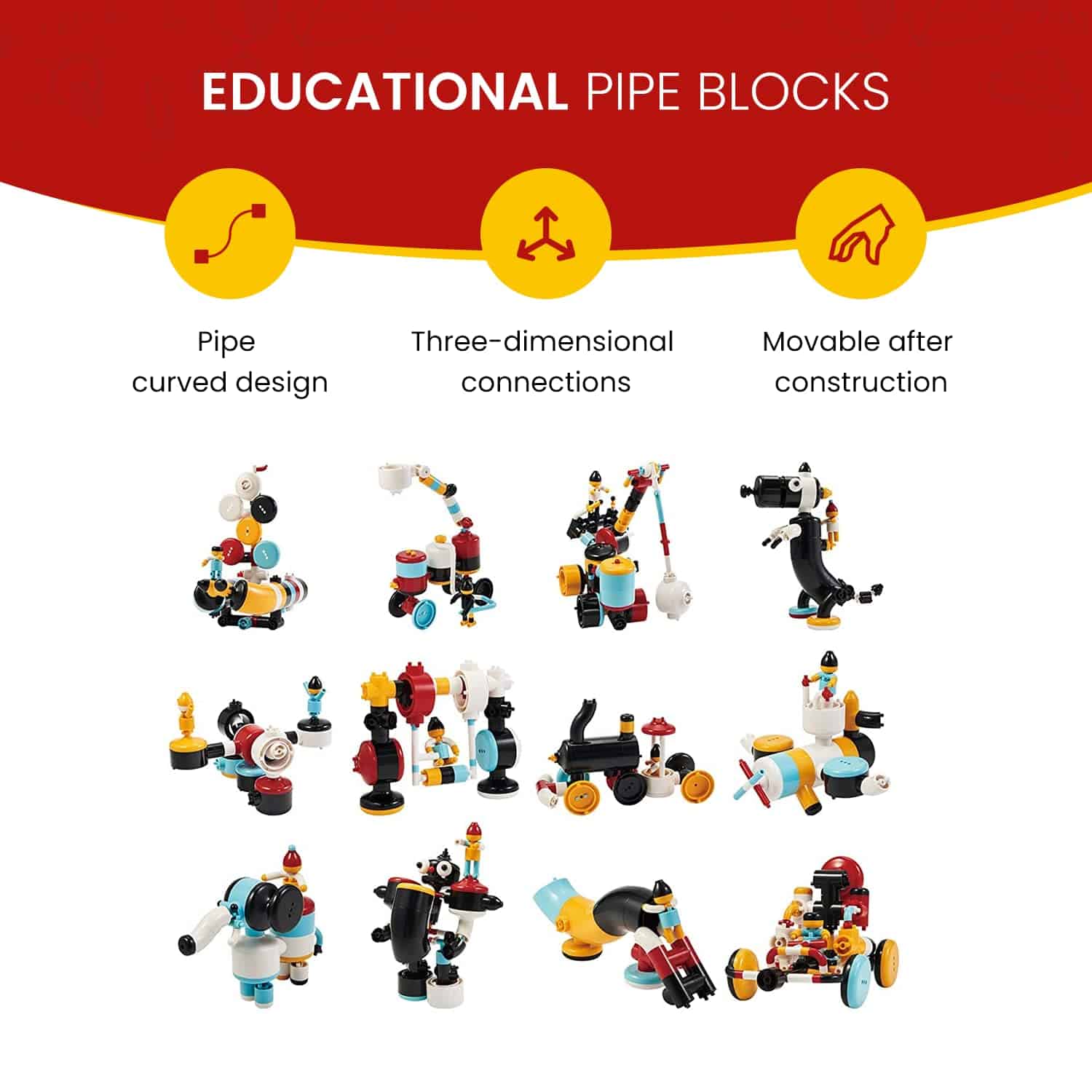 Set de Creador Tublock (390 Piezas SML) | Juguetes de - Imagen 5