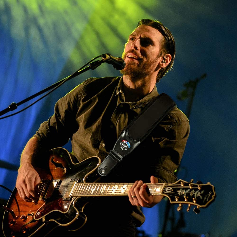 Correas de Guitarra LEKATO para Guitarra Eléctrica Bajo, - Imagen 7