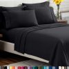 Juego de Sábanas Twin XL Bare Home - -Negro