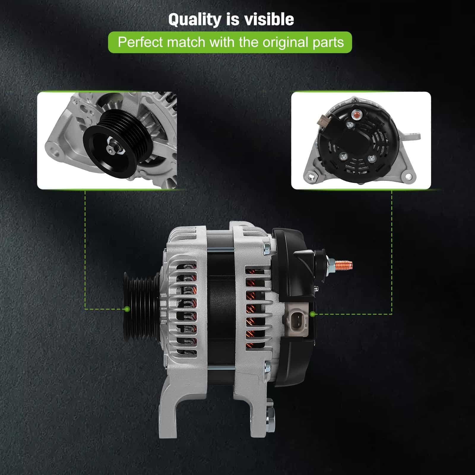 Nuevo alternador SCITOO para Jeep Grand Cherokee 2005 5.7L - Imagen 5