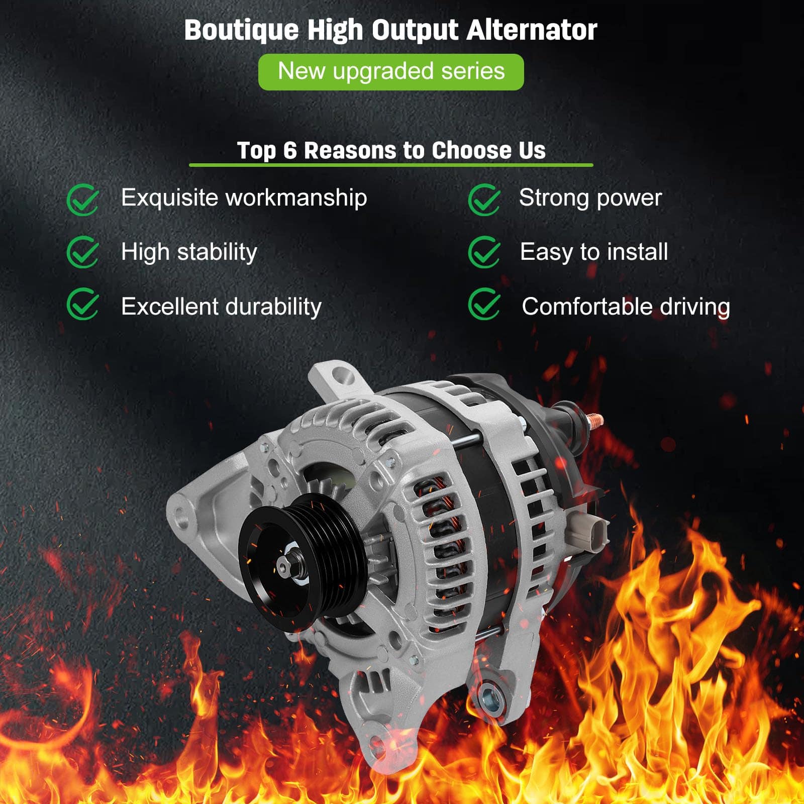 Nuevo alternador SCITOO para Jeep Grand Cherokee 2005 5.7L - Imagen 3