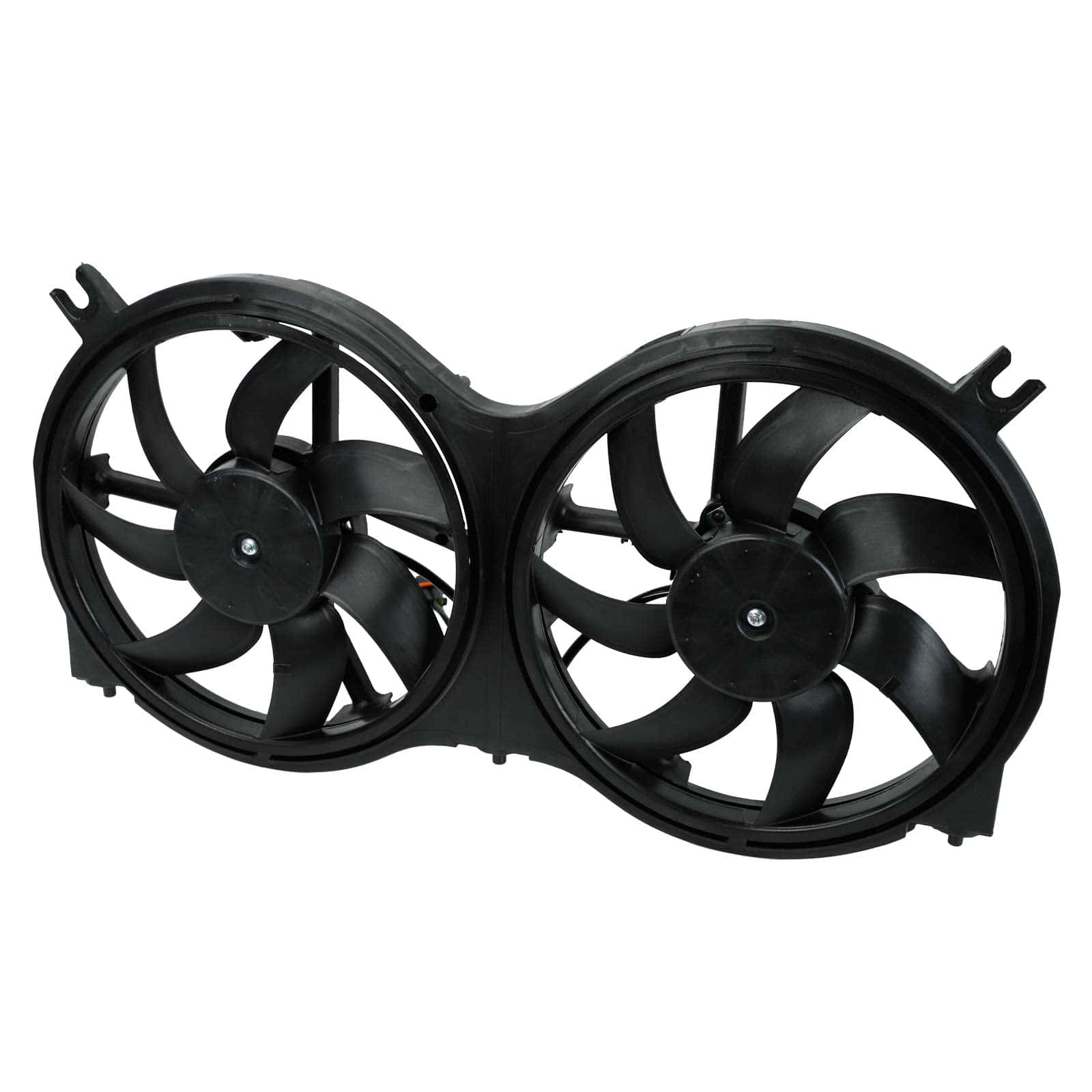 Ensamblaje de doble ventilador de radiador y condensador -