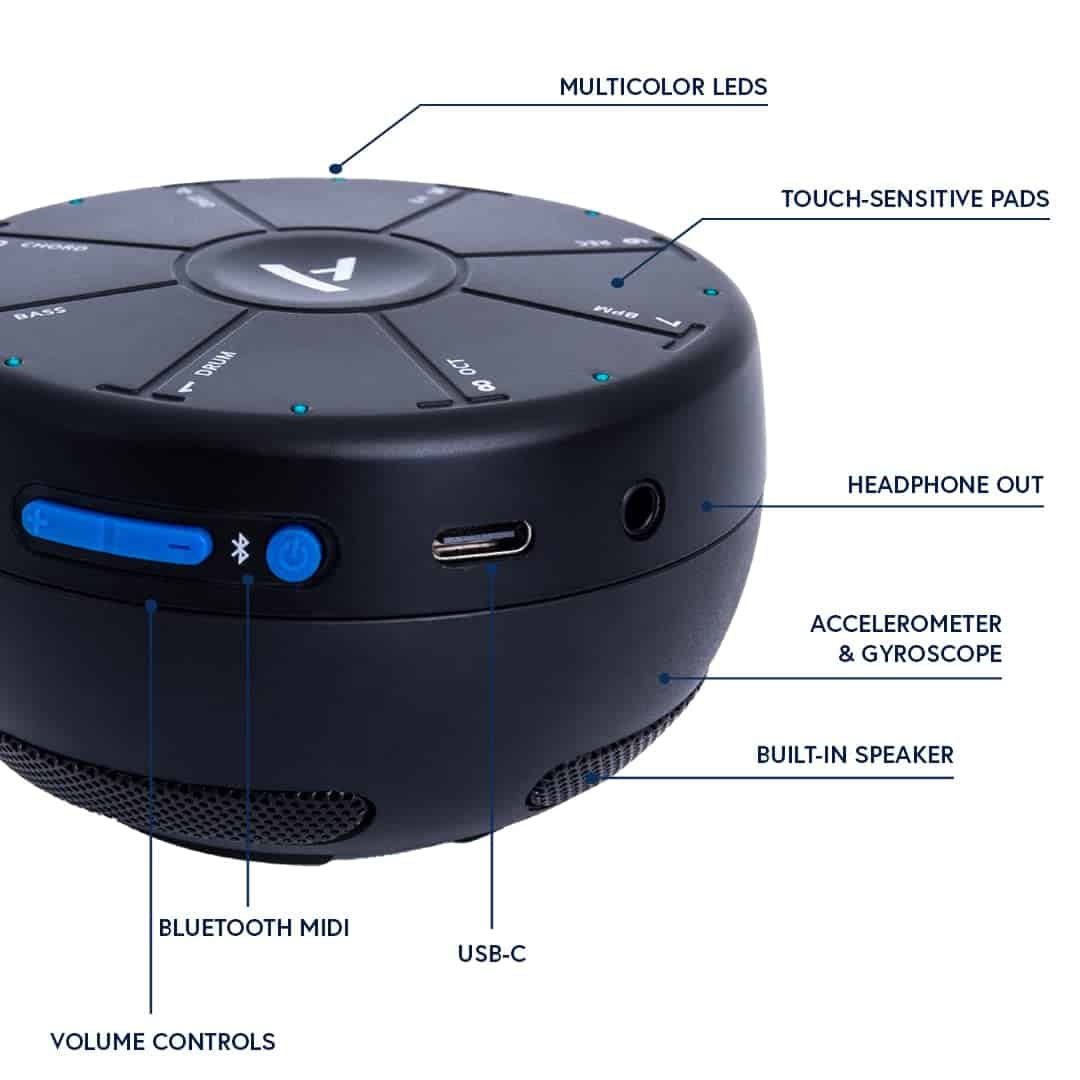 Orba by Artiphon | Sintetizador portátil, looper y - Imagen 4