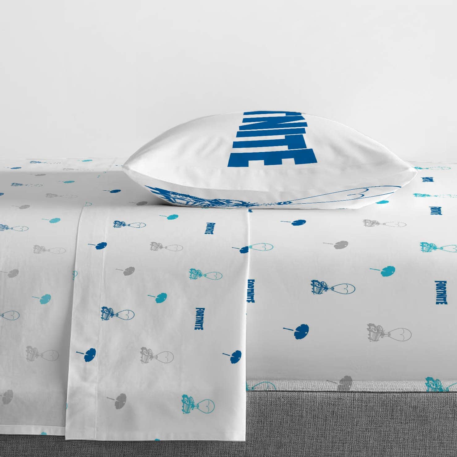 Jay Franco Fortnite Battle Bus 5 Piezas Juego de Cama Twin - Imagen 5