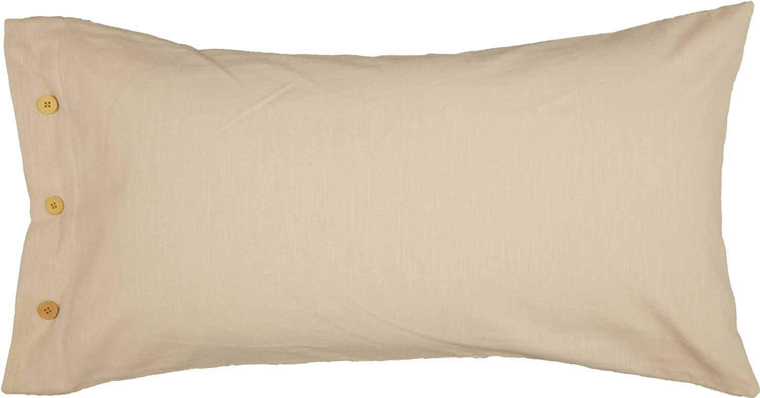 Funda de Almohada Roja King Piper Classics Market Place, - Imagen 4