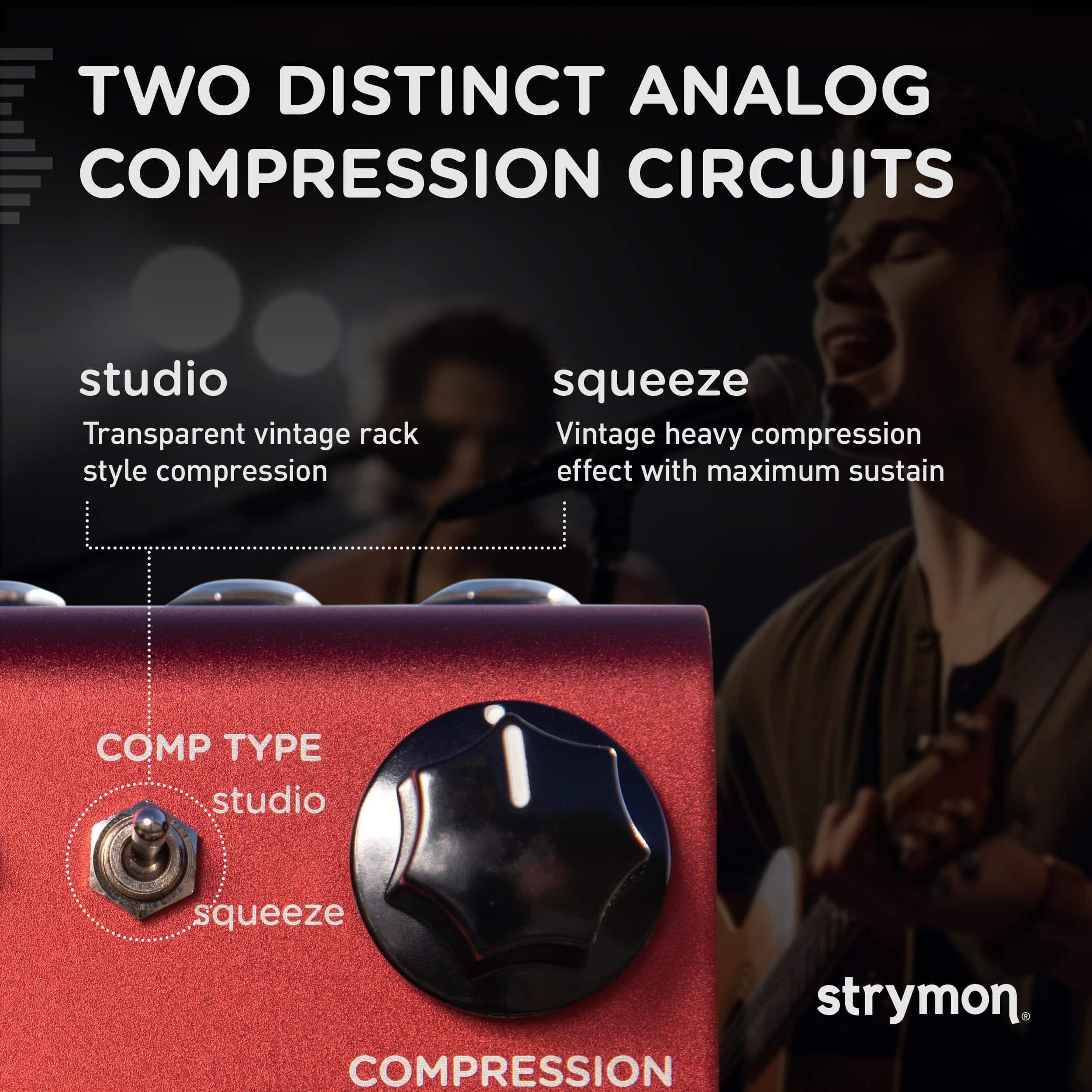 Pedal de Efectos de Guitarra Strymon Compadre Dual Voice - Imagen 4