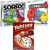¡Clásico ¡Lo Siento!, ¡Yahtzee! y ¡Conecta 4 Bundle | Juego