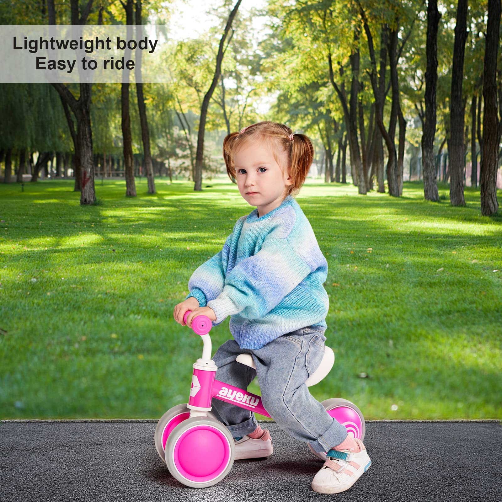 AyeKu Bicicleta de Equilibrio para Bebés Juguetes para - Imagen 7