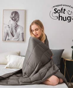 Manta Ponderada Dornroscn con Rayón | 20 lbs-60''x80''-