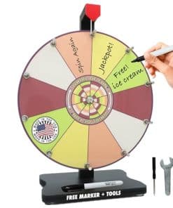 Rueda de la Fortuna de 12 Pulgadas - Rueda Giratoria para