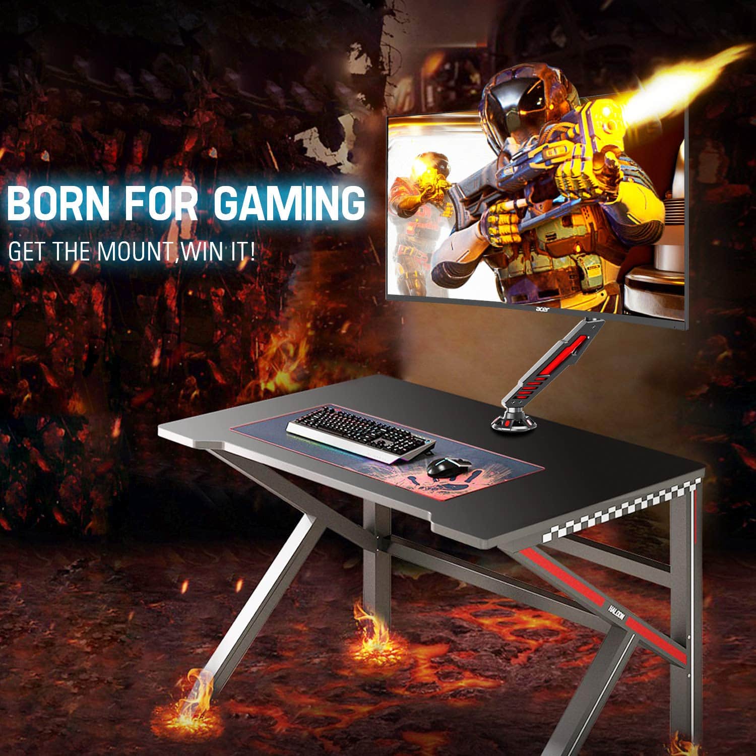 Soporte de Monitor para Juegos MOUNT PRO - Soporte de - Imagen 9