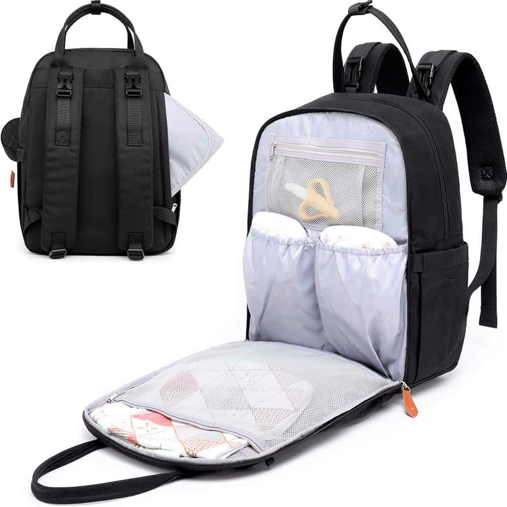 Mochila para pañales BabbleRoo - Tote - Bolso de pañales - Imagen 7