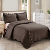 Juego de Colcha Home Collection, Tamaño -Café
