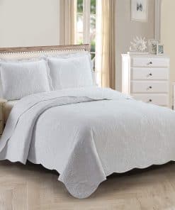 Juego de Colcha Acolchada de 3 Piezas King/Cal King de