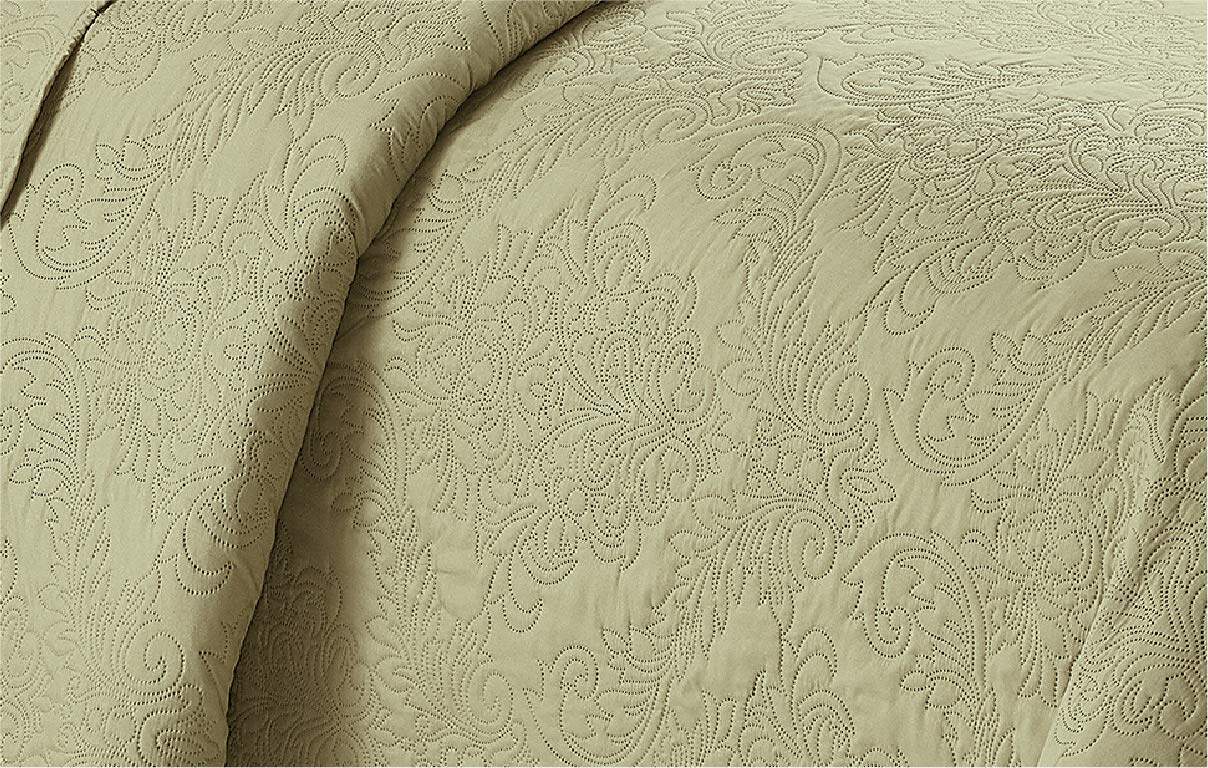 Set de Colcha vintage con estampado floral elegante, tamaño - Imagen 3