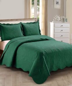 Juego de Colcha Oversize con Diseño Vintage Floral en