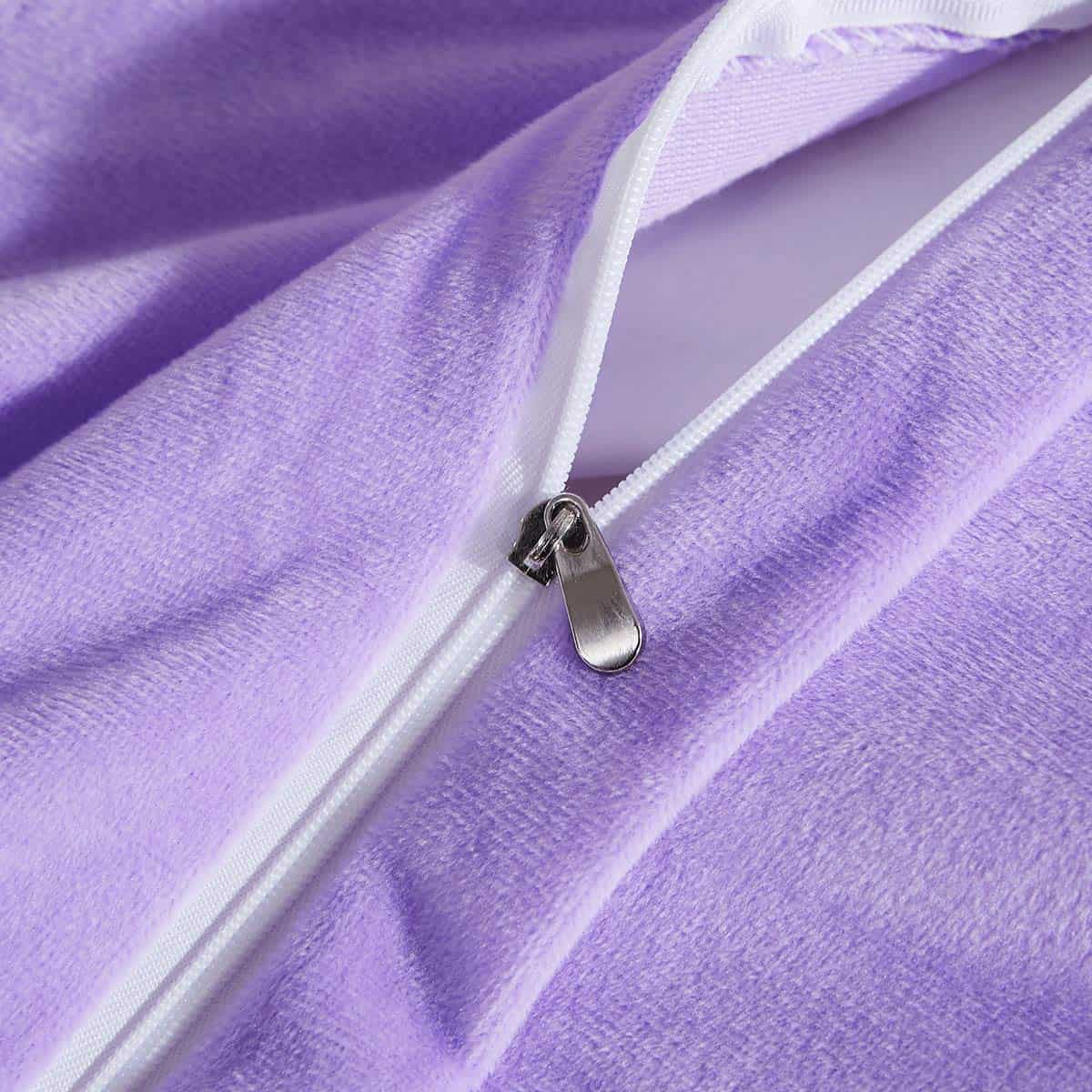 Juego de Ropa de Cama de Piel Sintética Estampado Tie Dye - Imagen 7