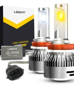 Luz de bulbo LED LASFIT LDplus H11 H8 H9 cambiable en color