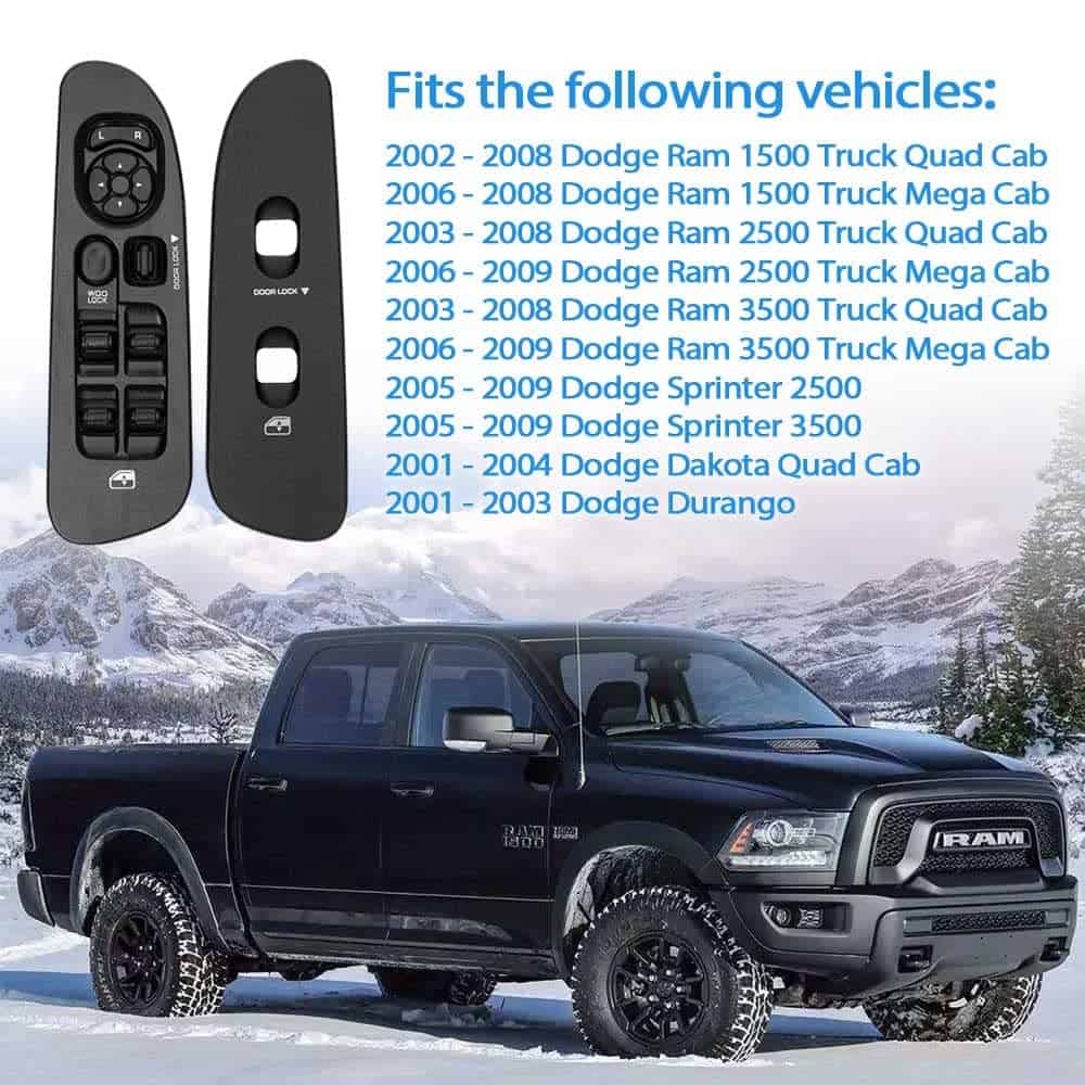 Mango S Driver & Passenger Power Window Switch y Bisel - Imagen 3