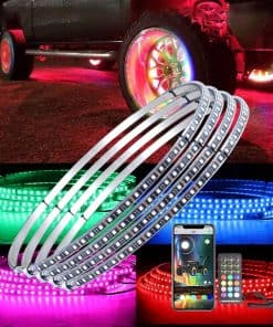 Kit de luces de aro para ruedas ajustables Usnyabni Exerock