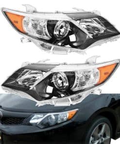 Ensamblaje de Faros Proyector y de Alta Intensidad en Negro