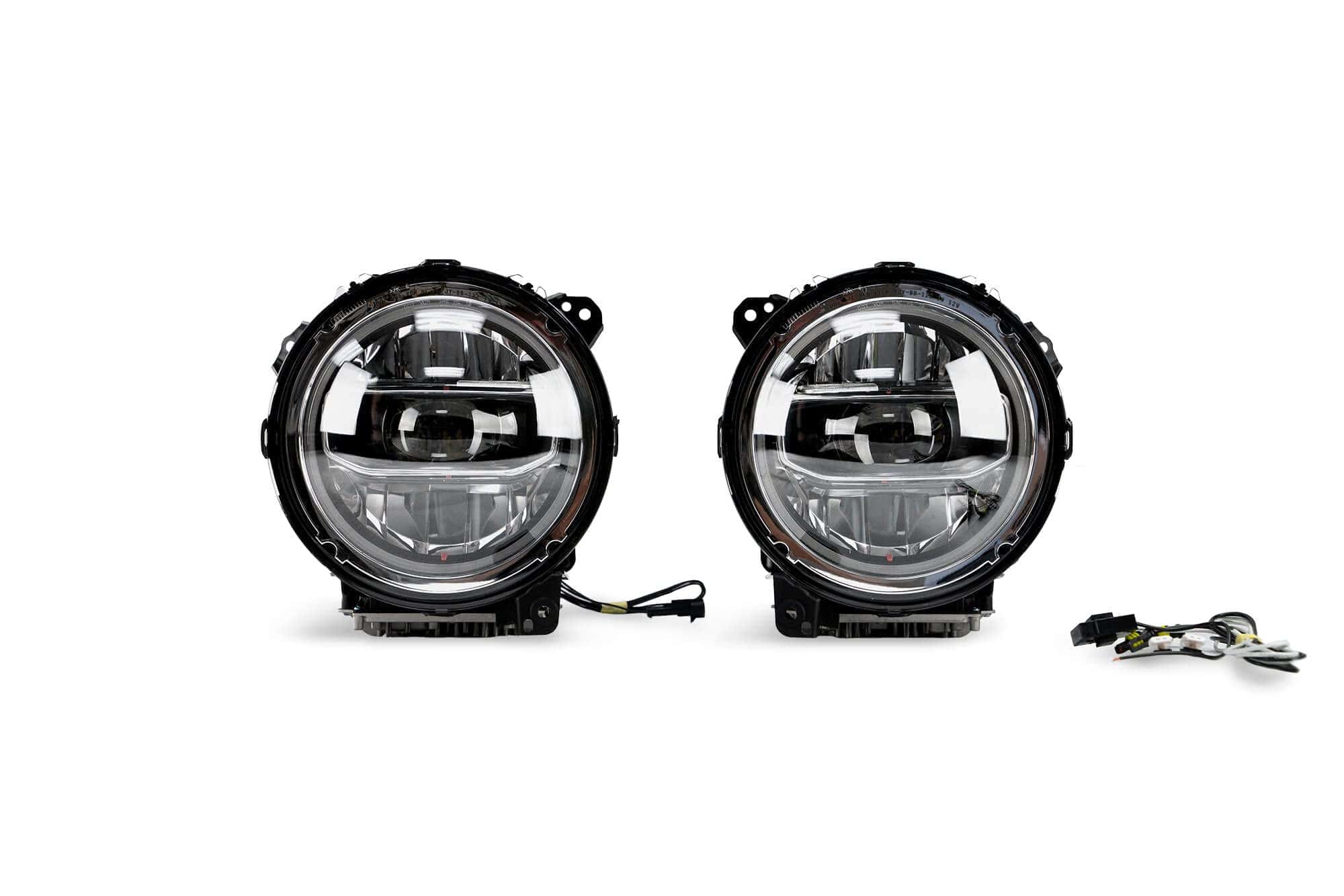 Faros LED DV8 Offroad para Jeep Wrangler JL 2018-2022 y - Imagen 3