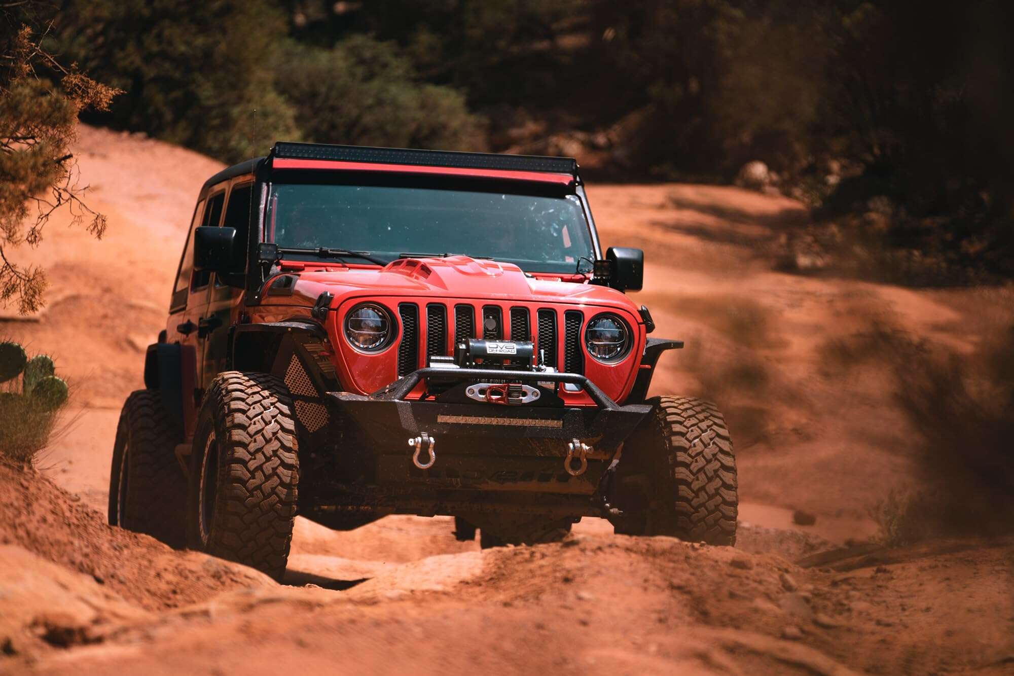 Faros LED DV8 Offroad para Jeep Wrangler JL 2018-2022 y - Imagen 10