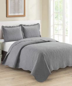 Set de Colcha de 3 piezas para Full/Queen de Lujo con