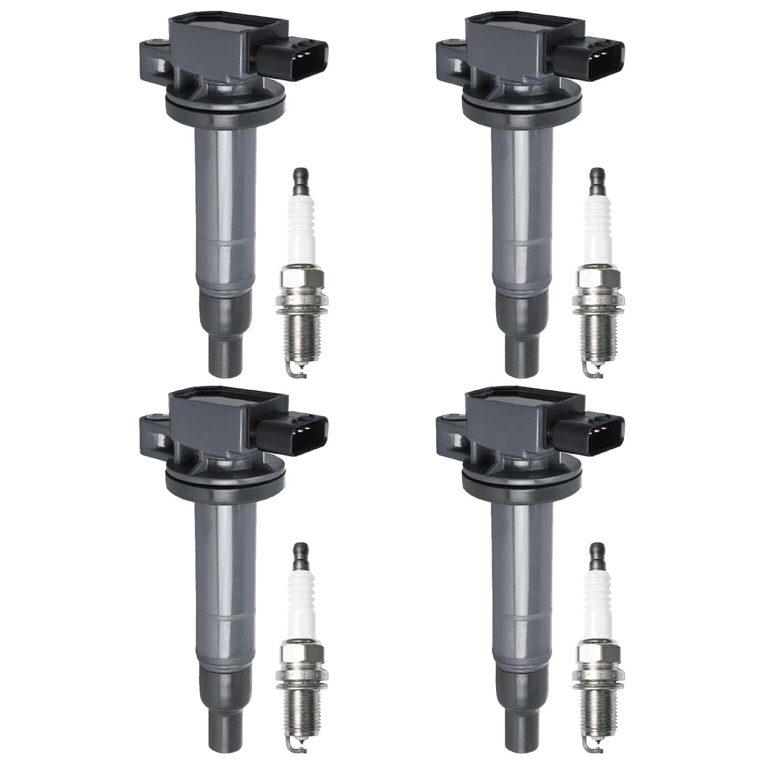 Conjunto de 4 bobinas de encendido UF316 y 4503 bujías
