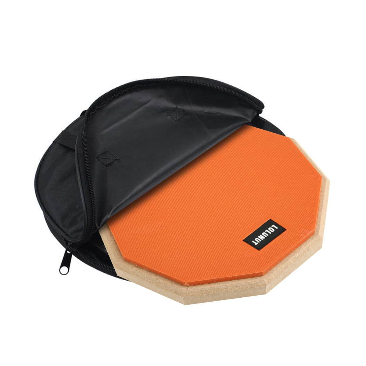 LOLUNUT 12 Pulgadas Almohadilla de Tambor Silenciosa, - Imagen 5