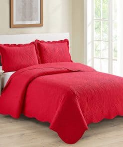 Juego de Colcha de 3 Piezas King/Cal King con Diseño de