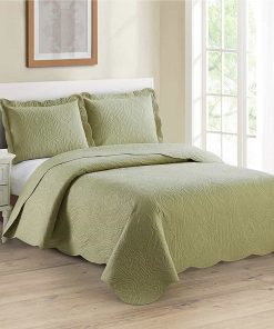 Juego de Colcha de 3 Piezas Tamaño Full/Queen, de Lujo,