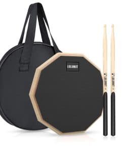 LOLUNUT 12 Pulgadas Tambor Silencioso Pad, Tambor Mudo