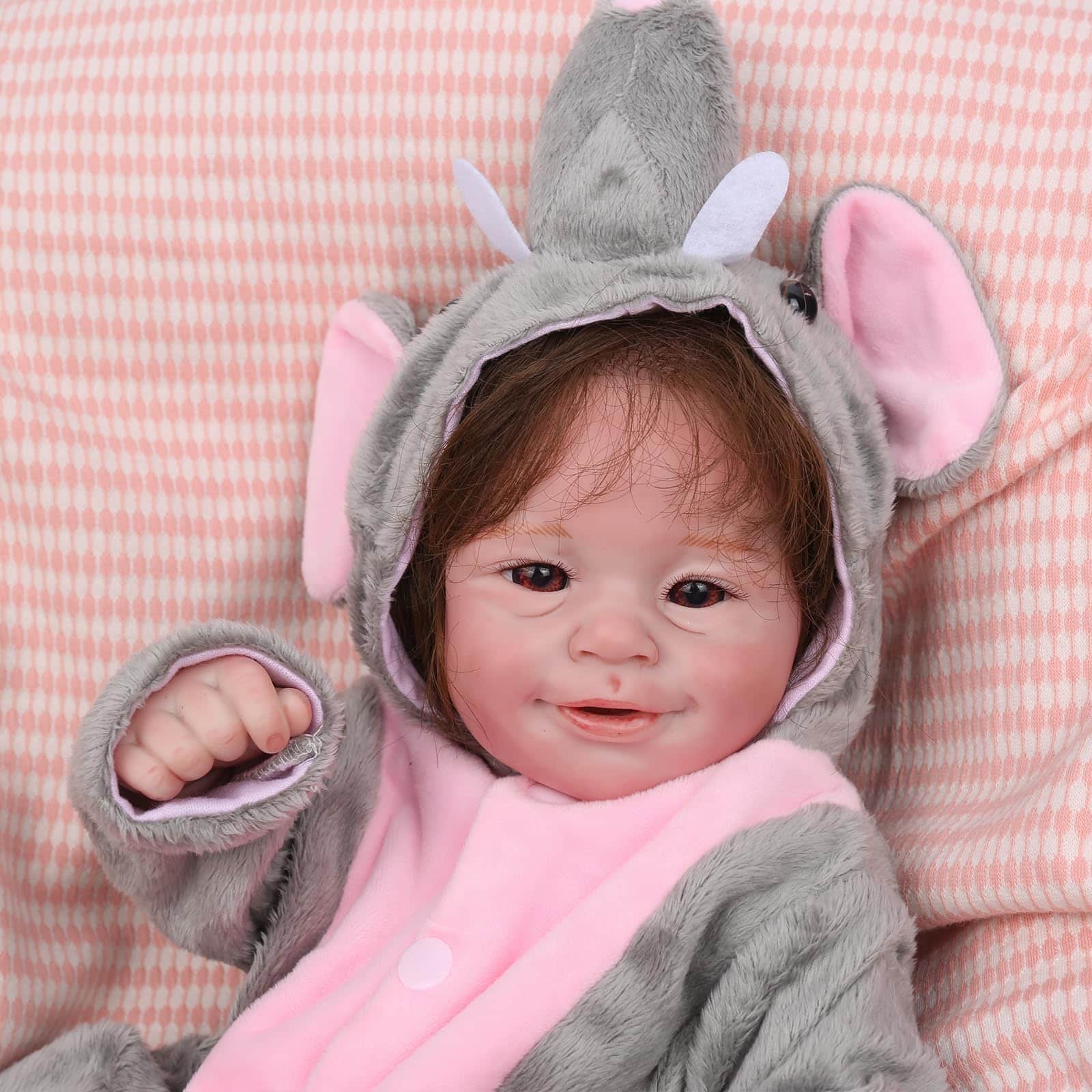 Muñeca Bebé Reborn Realista de Cuerpo Completo de Vinilo de - Imagen 3