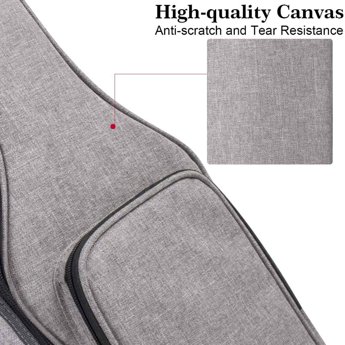 Estuche de transporte para ukulele de 32 pulgadas con asa - Imagen 4