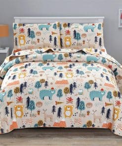 Juego de Edredón Cubrecama Tamaño Queen para Niños