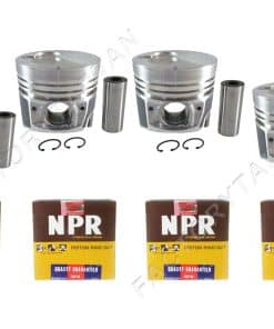 Juego de pistón + anillo Factorytaiwan para Isuzu 4LD1