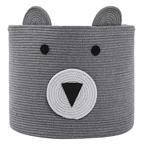 Canasta de Oso, Canasta de Animal, Canasta Grande de Cuerda