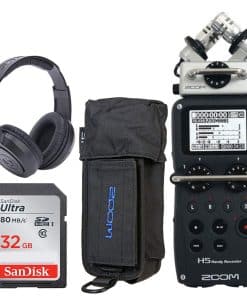 Zoom H5 4-Input 4-Track Grabadora Portátil con Cápsula de