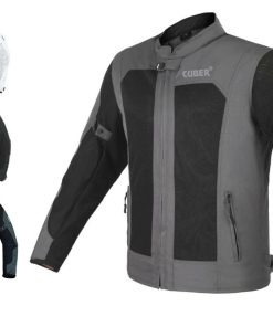 CHAQUETA DE MOTO CUBER HI VIS BREATHABLE MESH PARA HOMBRE
