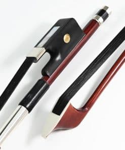 Arco de Contrabajo en Tamaño 1/4 con Pelo de Caballo Negro