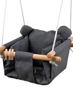 Asiento de columpio colgante de lienzo para bebé, seguro