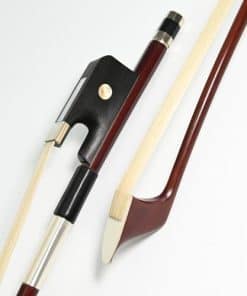 Arco para contrabajo 3/4 tamaño modelo francés pelo natural