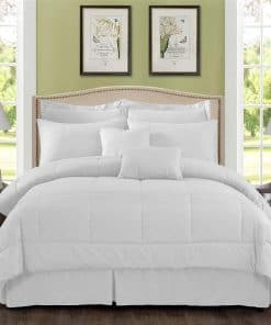 MERRY HOME Juego de Edredones tamaño Cal King de 10 Piezas