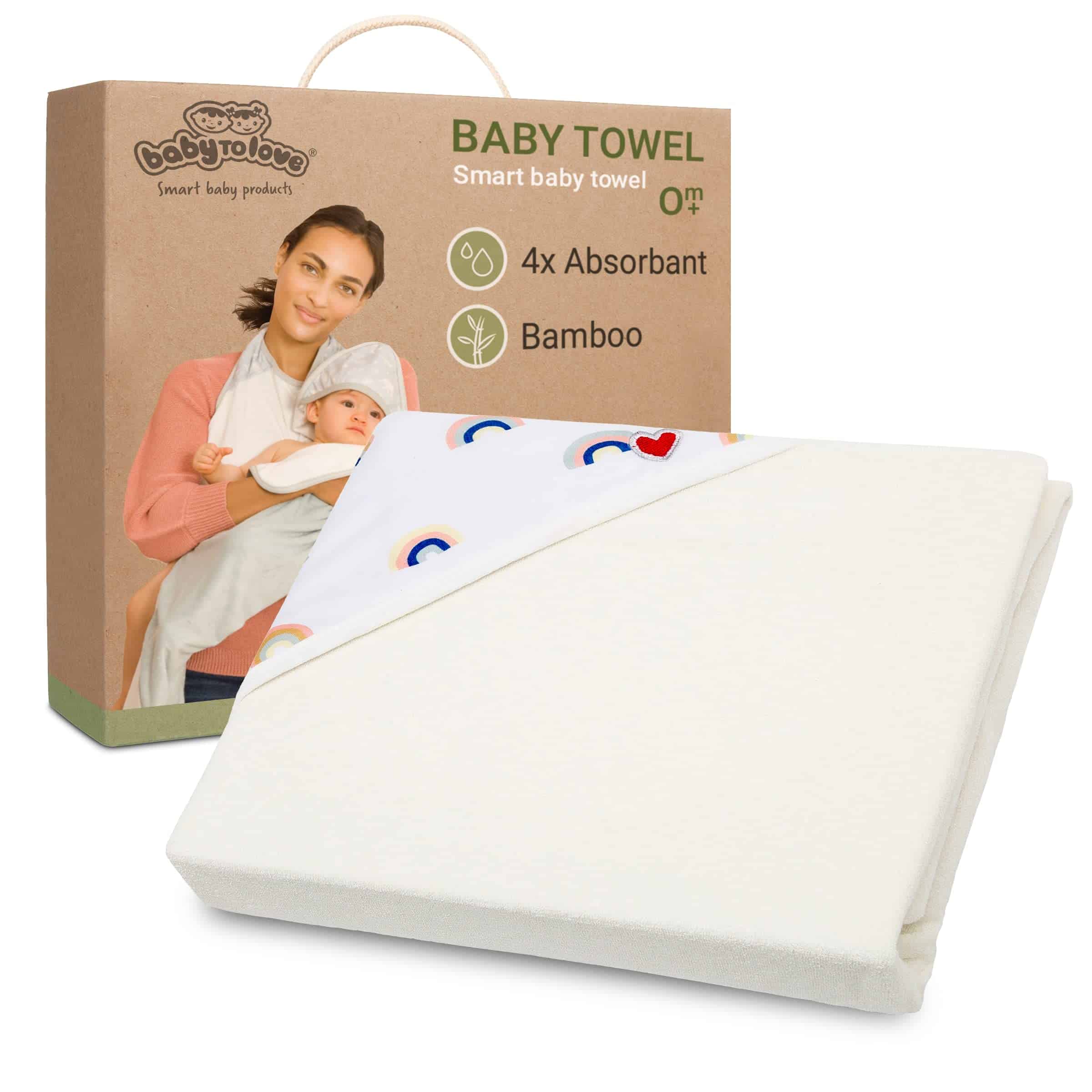 Toalla de bebé inteligente extra grande BabyToLove | Los