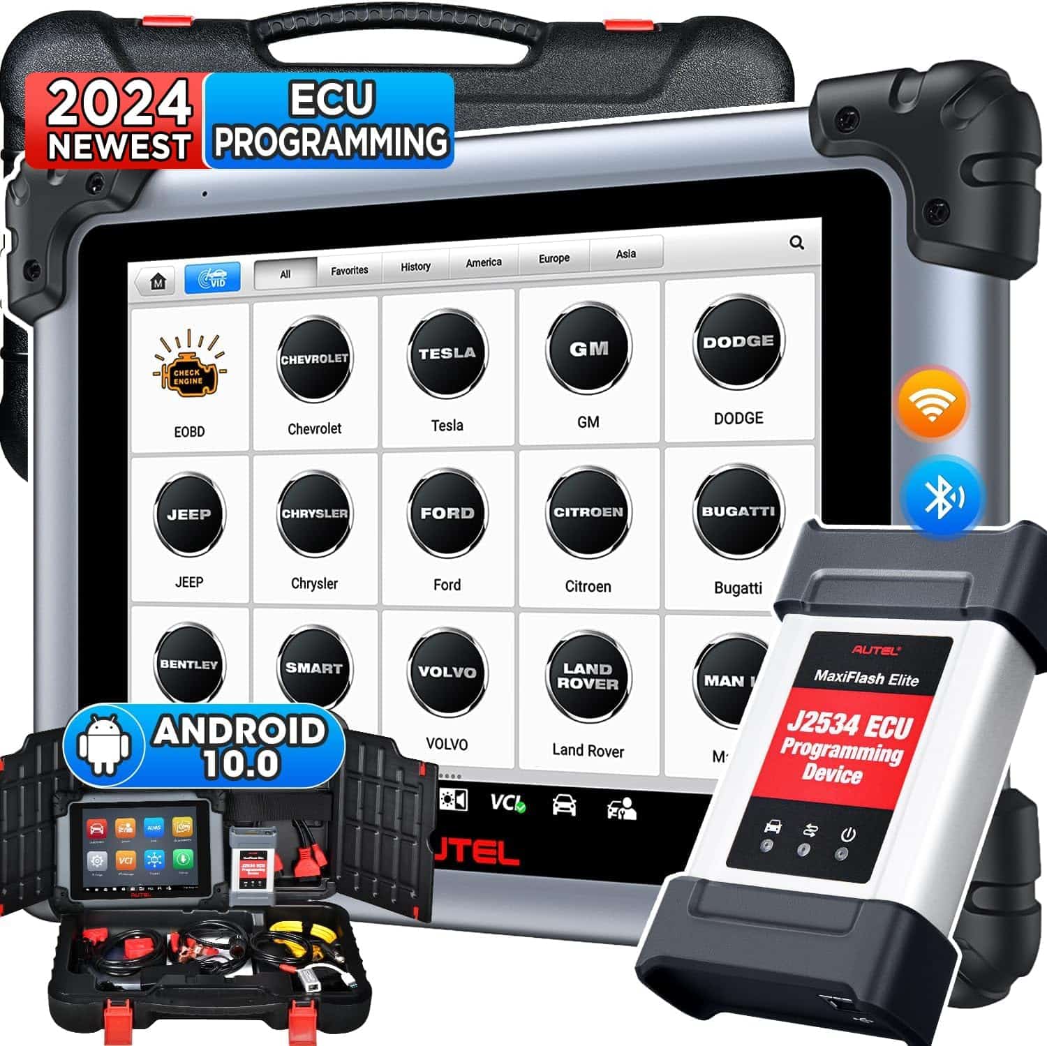 Autel MaxiSYS MS908S PRO II: Programación de ECU J2534 2024