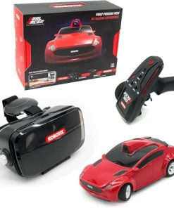 KOBOTIX Real Racer - Coche de Control Remoto con Cámara,