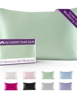 Funda de Almohada de Seda 100% Mulberry Park - 19 Mommes,