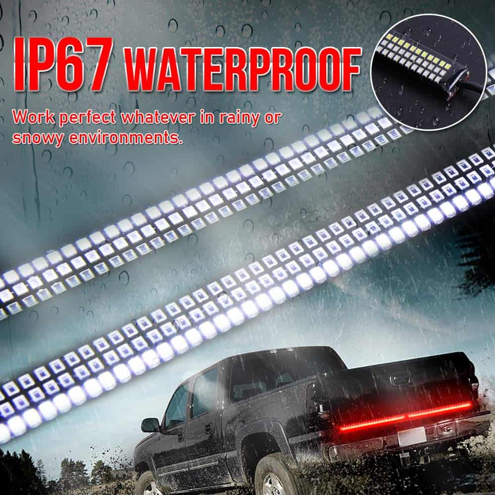 OPL5 Barra de luz trasera triple de 60 pulgadas a prueba de - Imagen 6